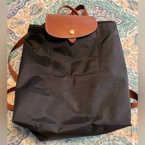 Large Longchamp Le Pliage Backpack
